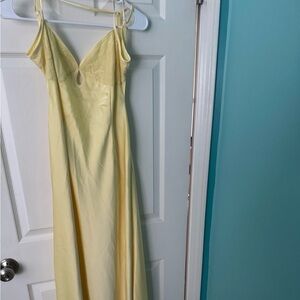 Peppermayo Backless Yellow Dress